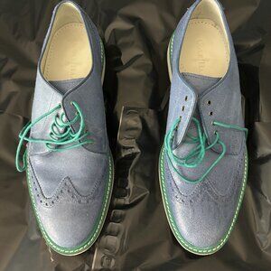 Cole Haan Blue Leather Wingtips 9.5